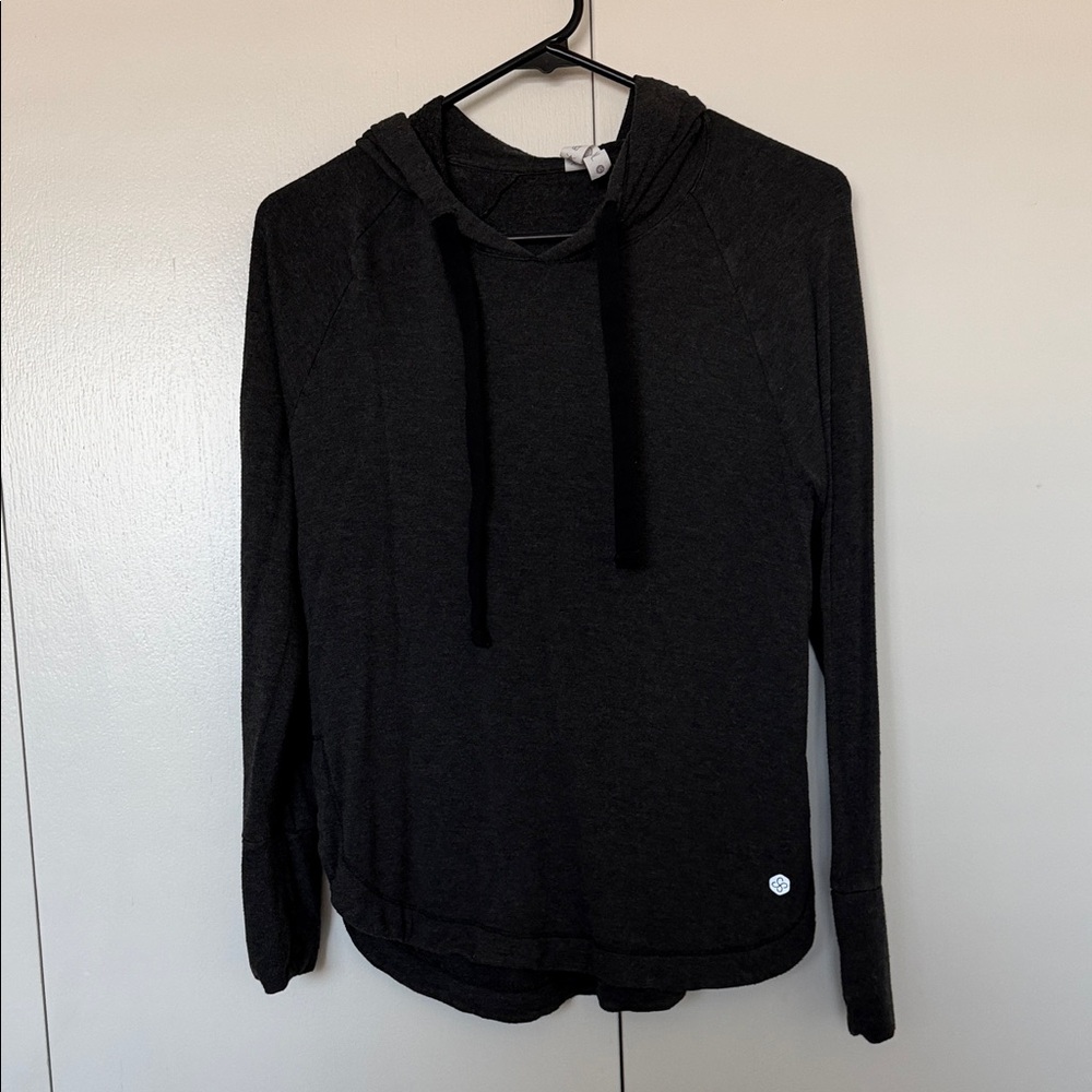 Scorpio Sol Dark Grey Lightweight Hooded Sweatshirt